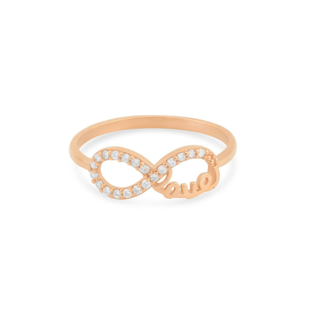 Begalybės formos auksinis žiedas PMZ144