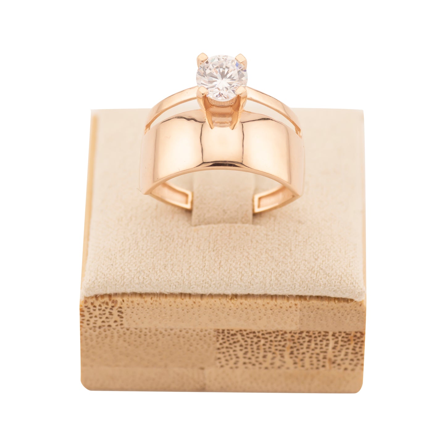 Auksinis žiedas su cirkoniais AUD0016