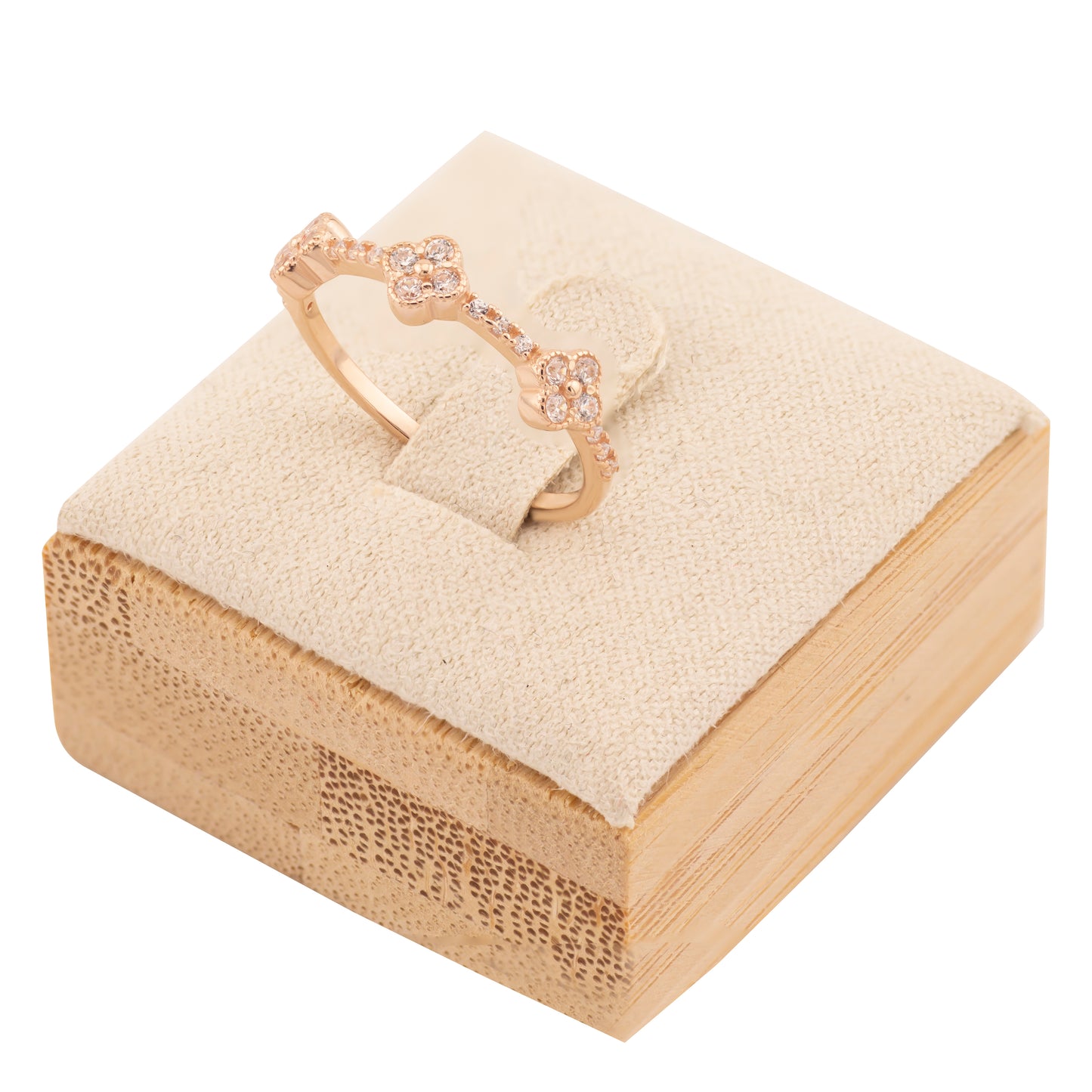 Auksinis žiedas su cirkoniais AUD0019