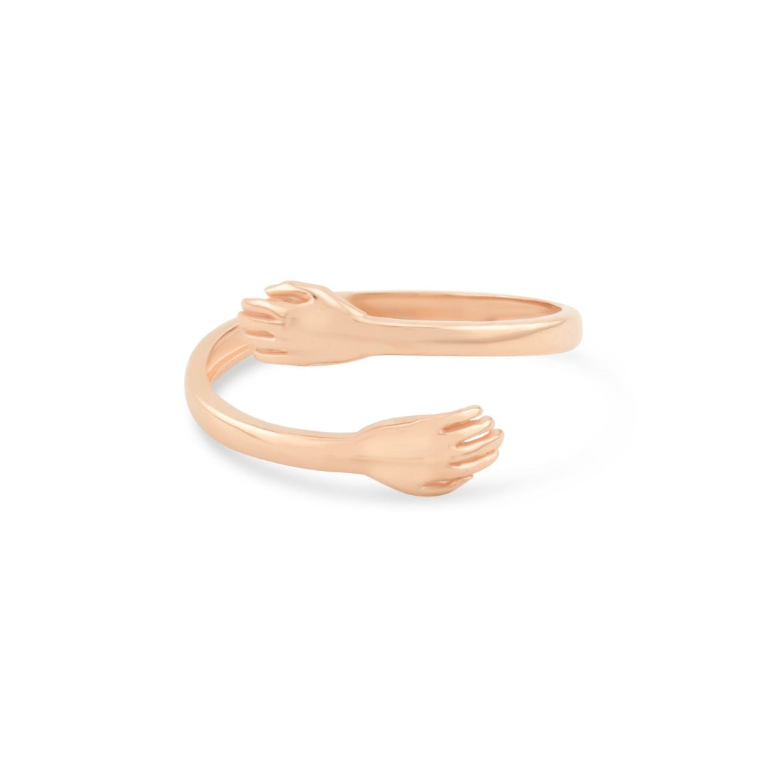 Auksinis žiedas „Apkabink“ PMZ164