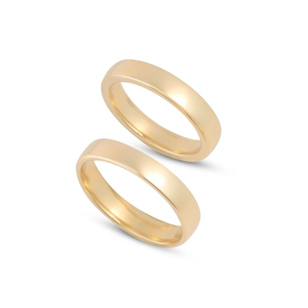 Klasikiniai vestuviniai žiedai