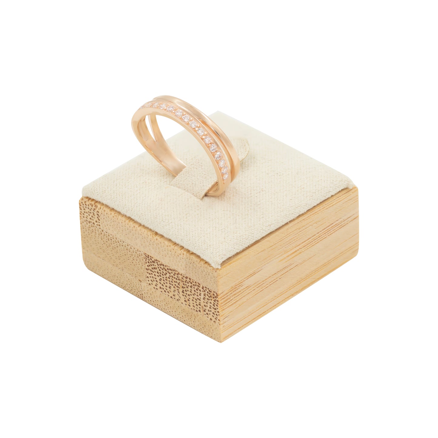 Auksinis žiedas su cirkoniais ZUR0055