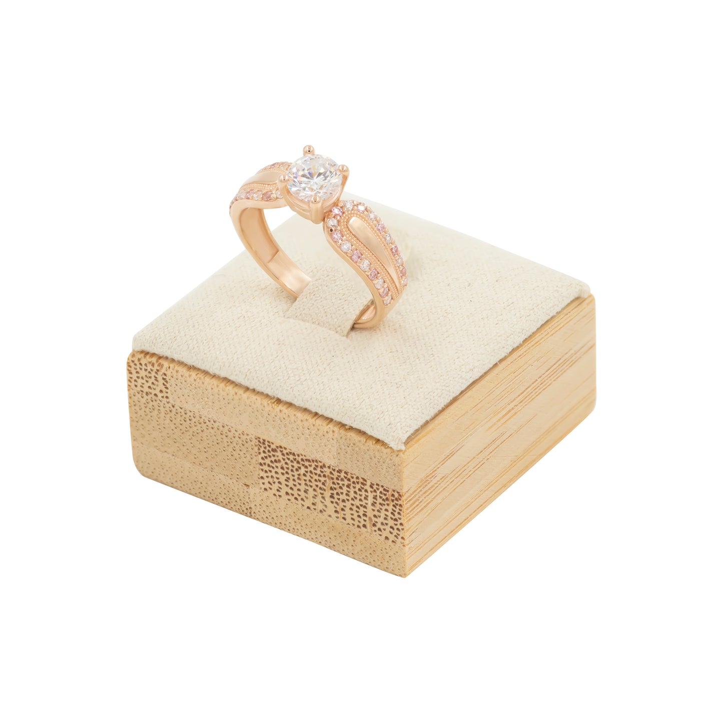 Auksinis žiedas su cirkoniais ZUR0048