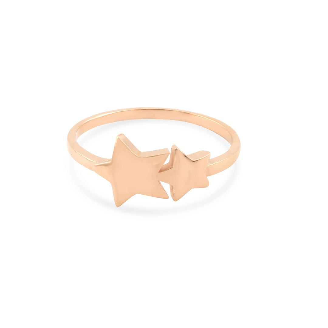 Auksinis žiedas „Žvaigždės“ PMZ158