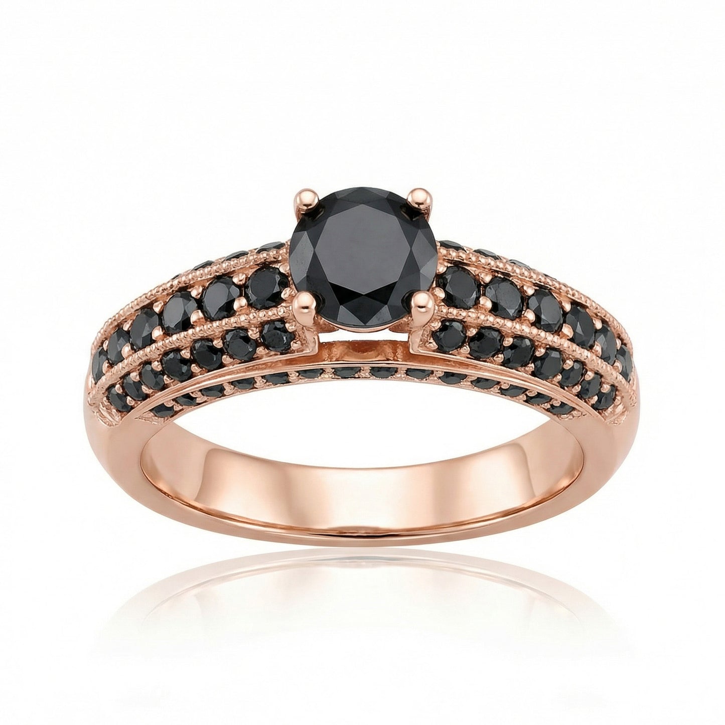 Auksinis žiedas su cirkoniais AUD0043