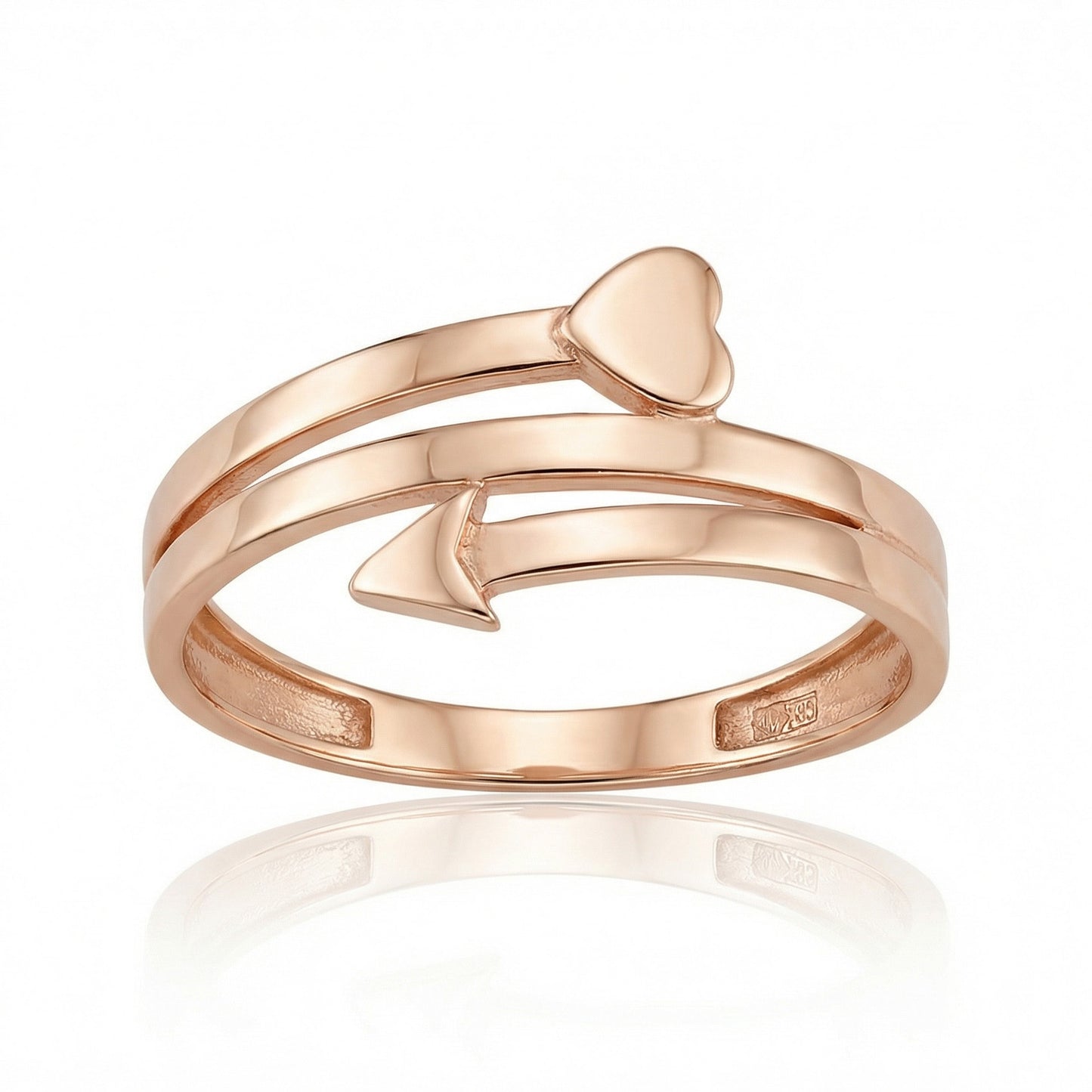 Auksinis žiedas su cirkoniais TUR0008