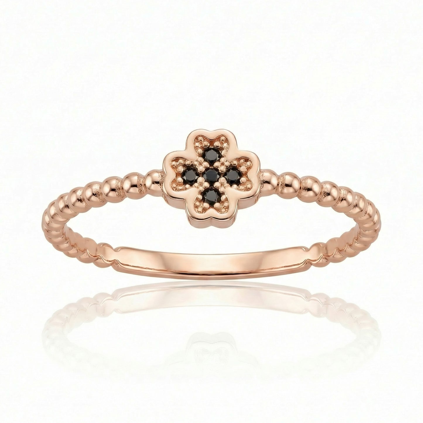 Auksinis žiedas su cirkoniais AUD013