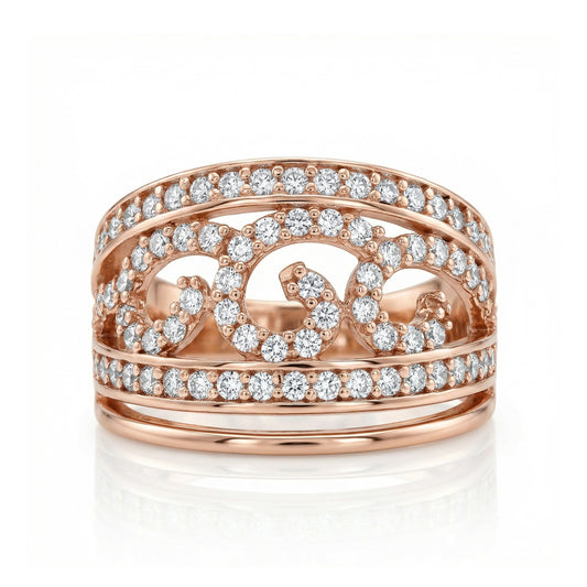 Auksinis žiedas DMZ122