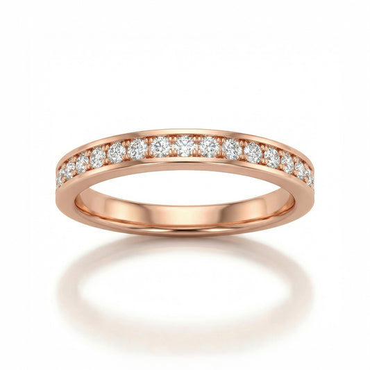 Auksinis žiedas "juostelė" PMZ127