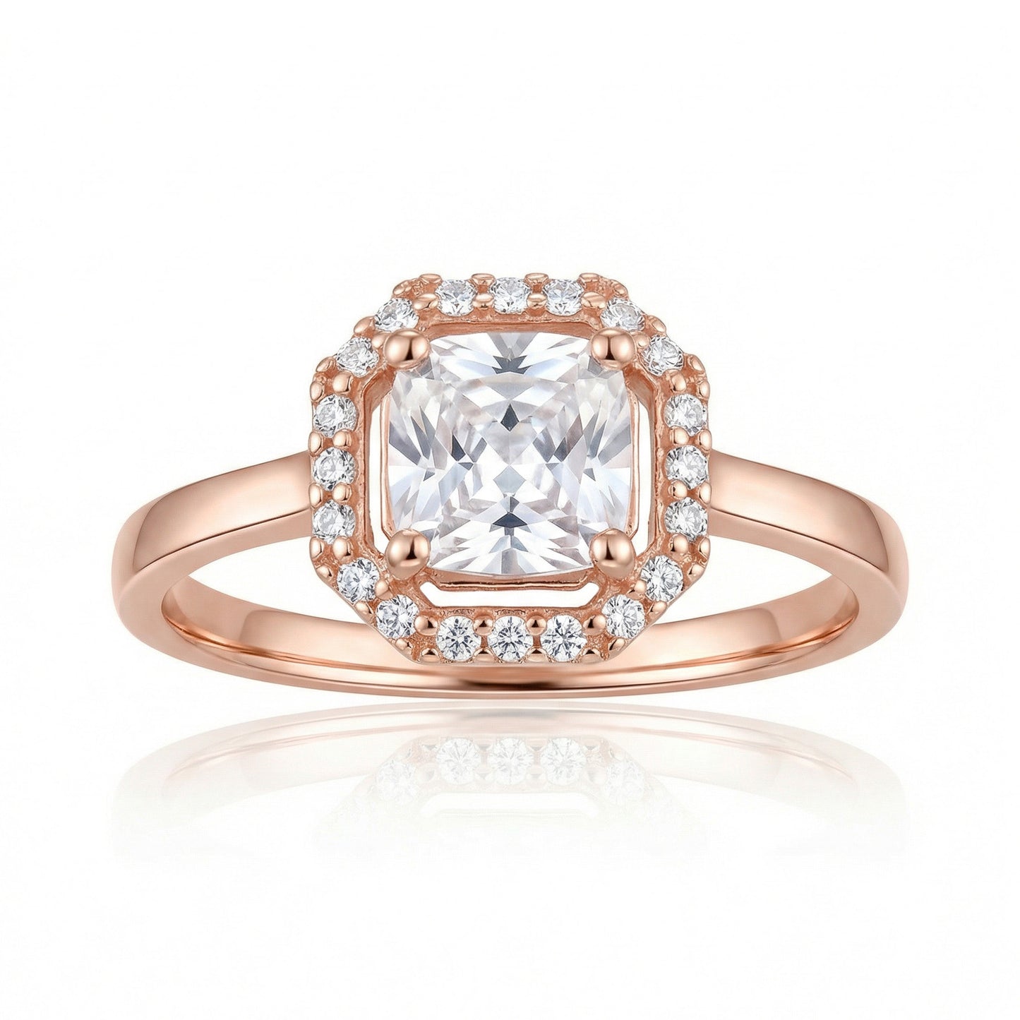 Auksinis žiedas su cirkoniais TUR0028