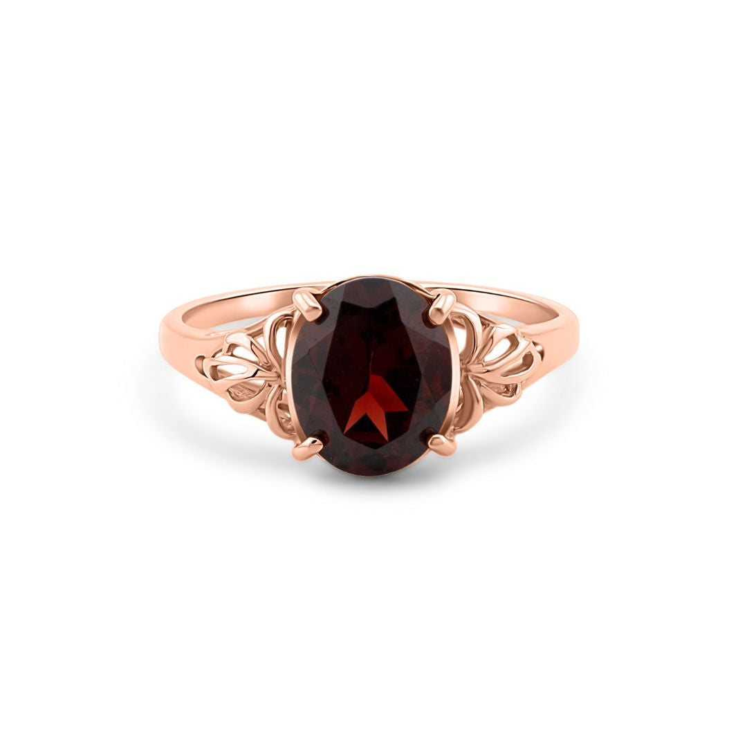 Auksinis žiedas su natūraliais akmenimis NAZ115