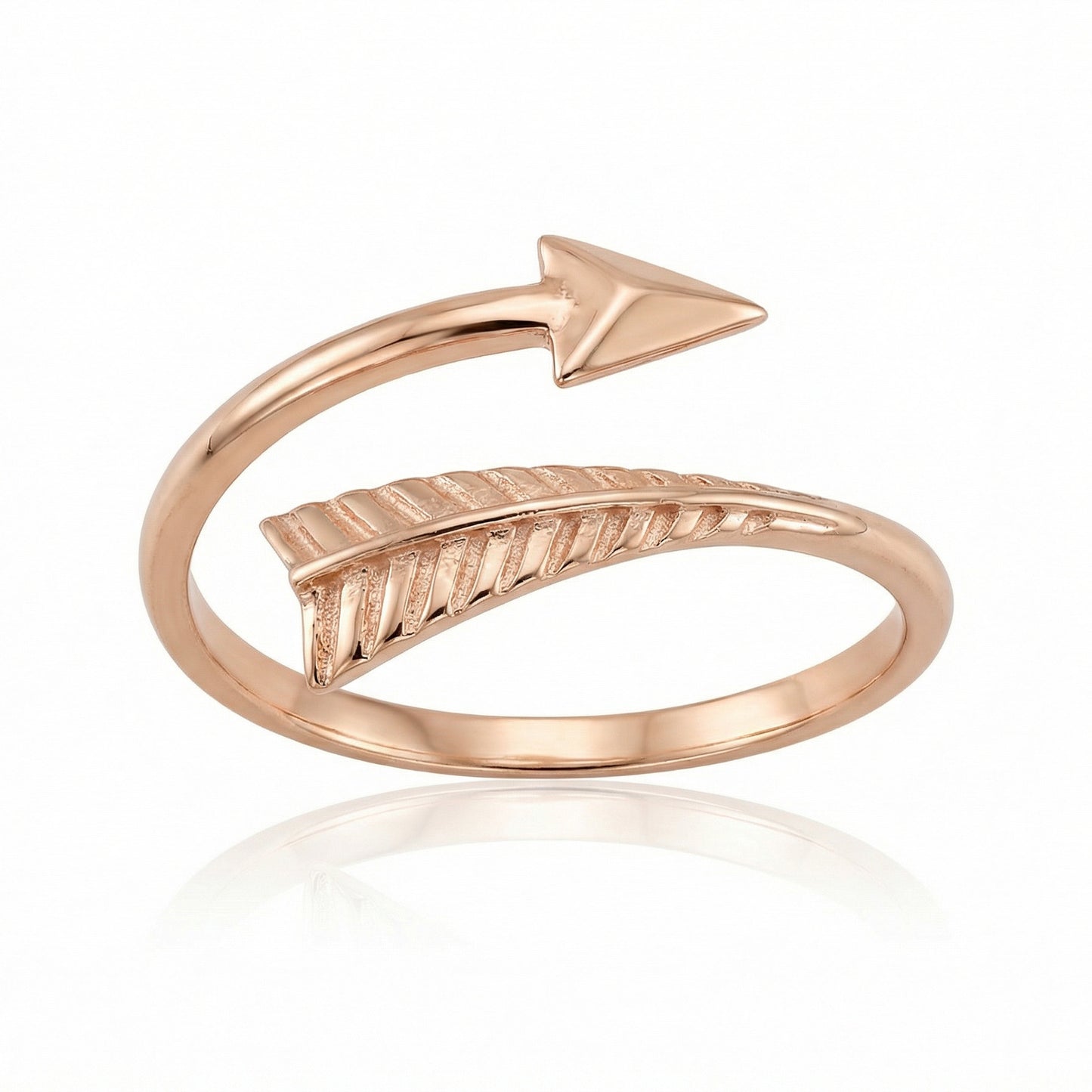 Atviras strėlės formos žiedas PMZ159