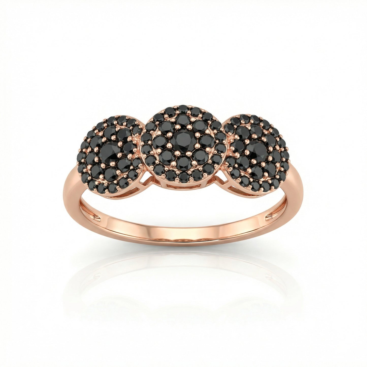 Auksinis žiedas su cirkoniais BUA015