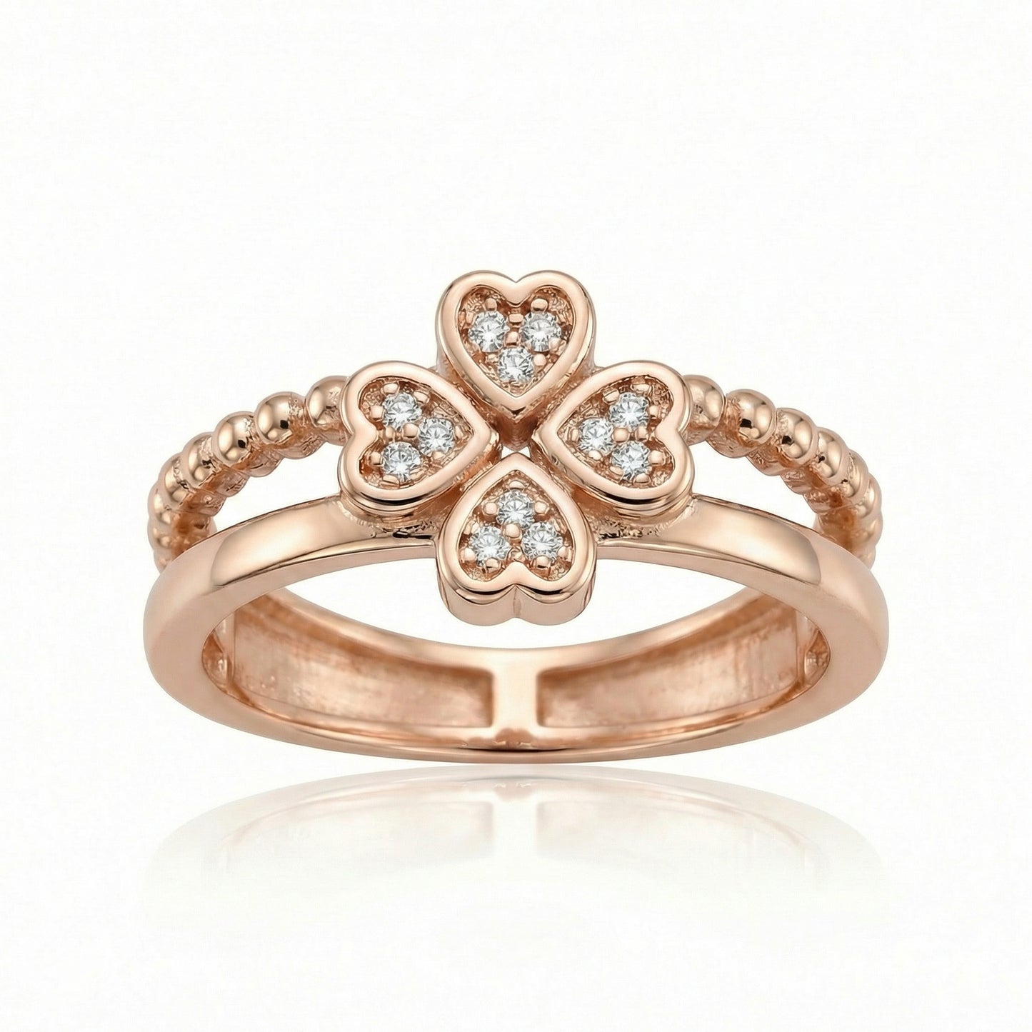 Auksinis žiedas su cirkoniais TUR0017