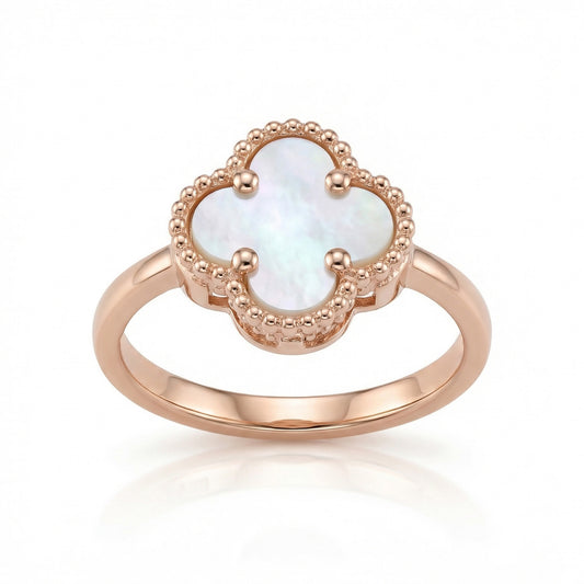 Auksinis žiedas su natūraliais akmenimis ir cirkoniais NAZ102