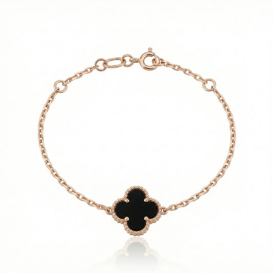 Dobilo formos apyrankė su natūraliais akmenimis