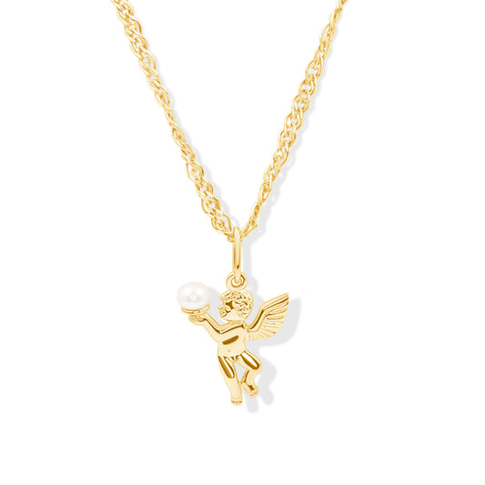 Auksinis pakabukas "Angelas" PA0044