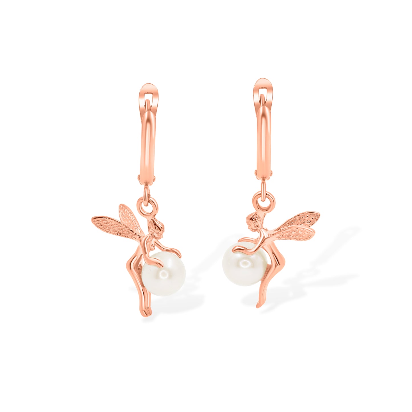 Auksiniai auskarai su perlu AUM111