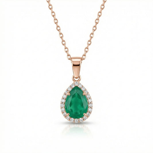 Auksinis pakabukas su natūraliais akmenimis PNA101