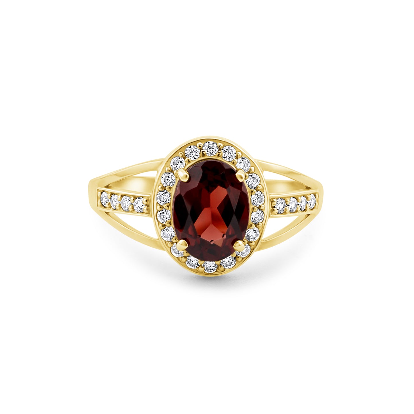 Auksinis žiedas su natūraliais akmenimis ir cirkoniais NAZ111