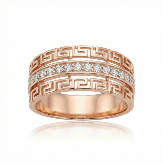 Auksinis žiedas DMZ121