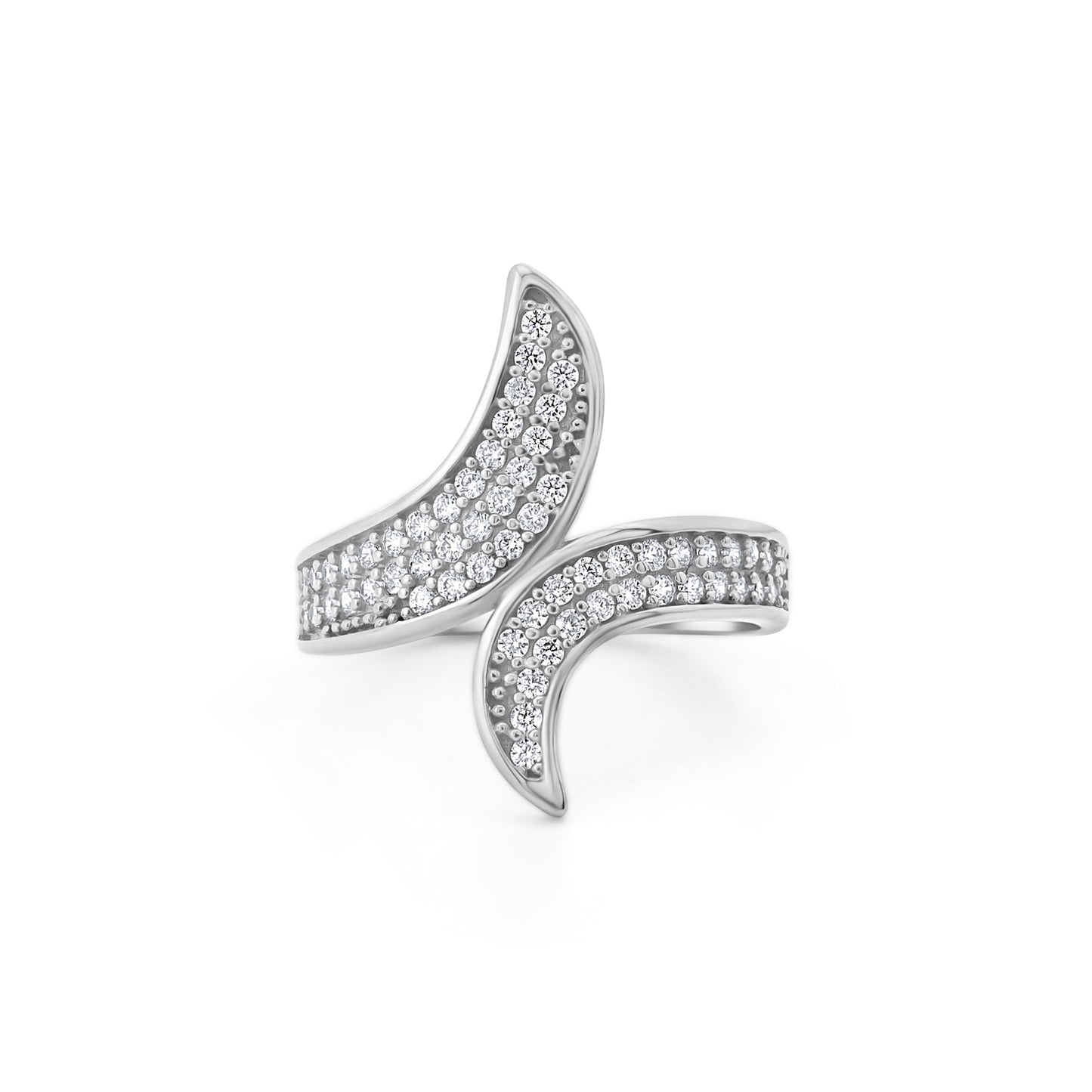 Auksinis žiedas su cirkoniais AA7