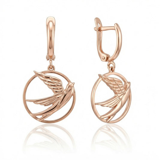 Auksiniai auskarai BUA033