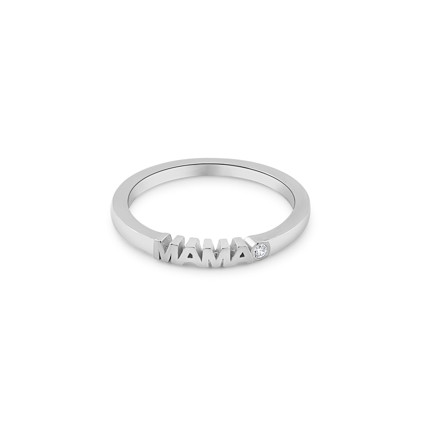 Auksinis žiedas "Mama"