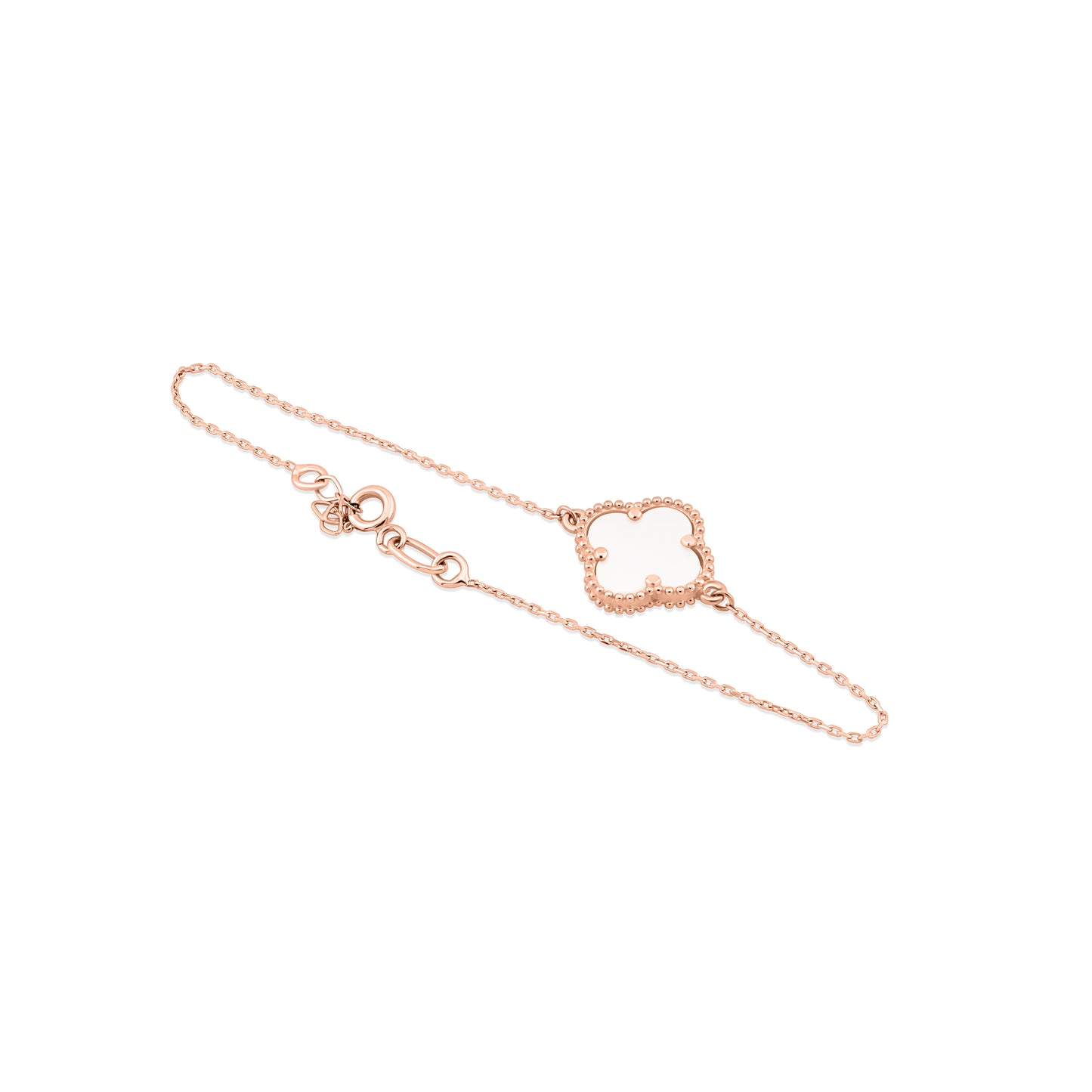 Dobilo formos apyrankė su natūraliais akmenimis