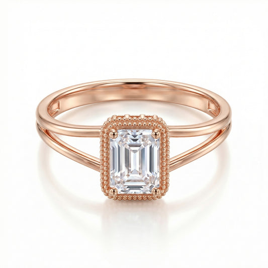 Auksinis žiedas su cirkoniais TUR0030